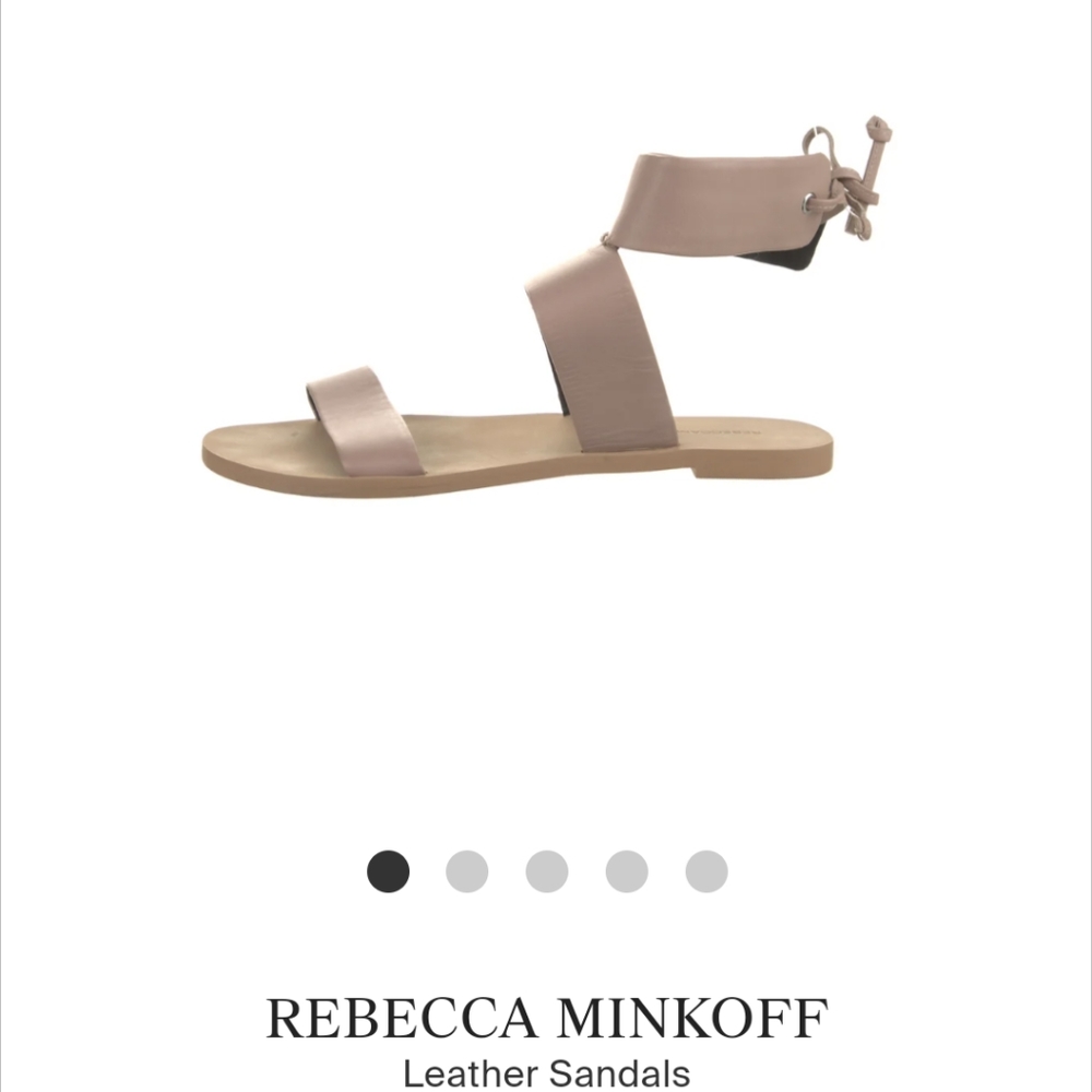 Rebecca Minkoff leather sandals